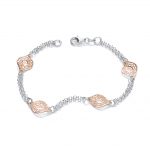 TABITHA Rose Gold and Silver Links Bracelet