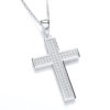 Micro Pave’ Cross with Chain