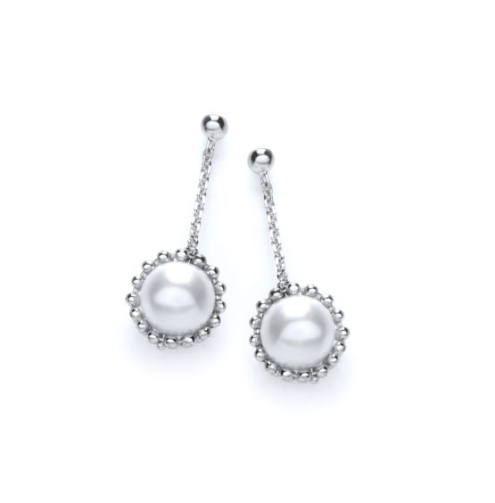 Swarovski Pearl Drop Earrings
